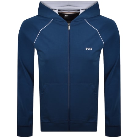 Product image for BOSS Mix And Match Full Zip Hoodie Blue