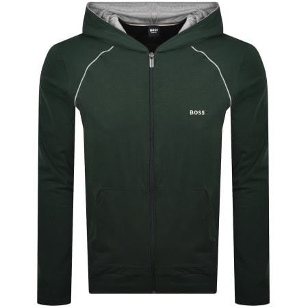 Product image for BOSS Mix And Match Full Zip Hoodie Green