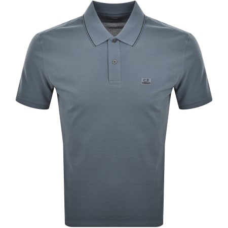 Product image for CP Company Polo T Shirt Orion Blue