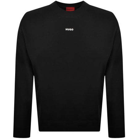 Product image for HUGO Dapocrew Relaxed Fit Sweatshirt Black