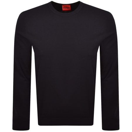 Product image for HUGO San Cody Knit Jumper Navy