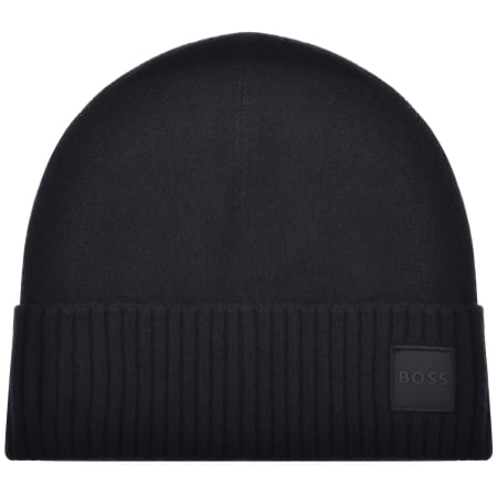 Product image for BOSS Akaio Wool Blend Beanie Navy