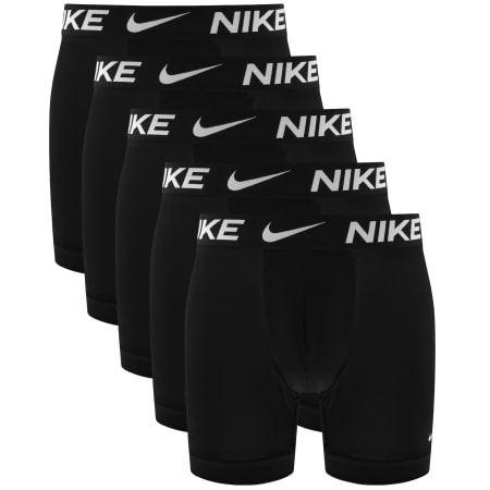 Product image for Nike Essential Micro 5 Pack Boxer Briefs Black