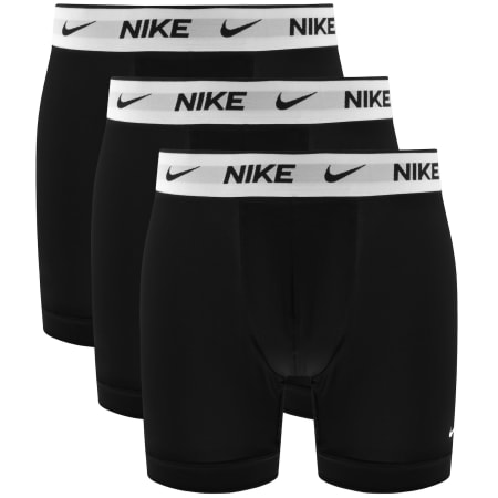 Product image for Nike 3 Pack Everyday Boxer Briefs Black