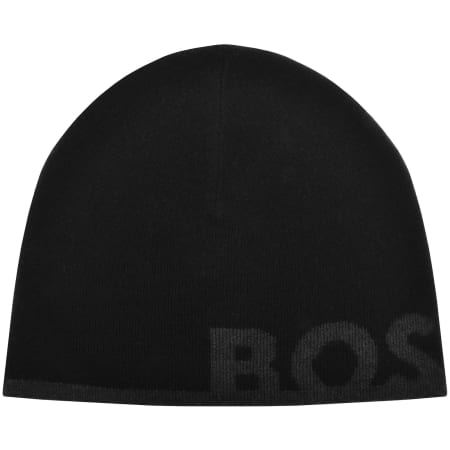Product image for BOSS Reviso Wool Blend Beanie Black