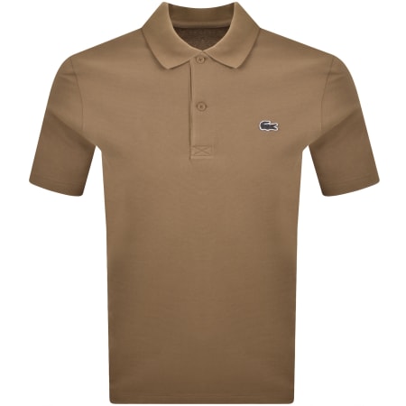 Product image for Lacoste Core Essentials Polo Brown