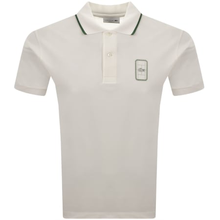 Product image for Lacoste Core Logo Polo White