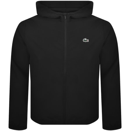 Product image for Lacoste Hooded Track Jacket Black