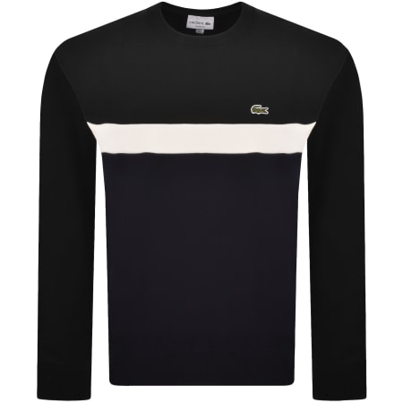 Product image for Lacoste Colour Block Sweatshirt Black