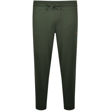 Product image for HUGO Austin Waffle Joggers Green