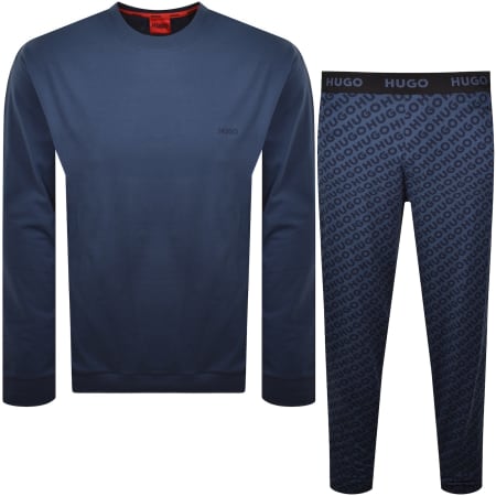 Product image for HUGO Elion Long Set Dark Blue