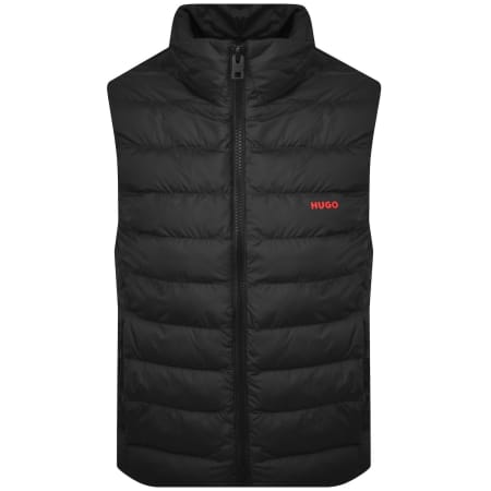 Product image for HUGO Banks Padded Gilet Black