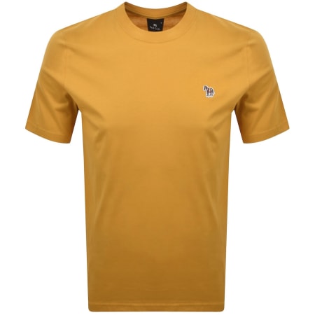 Product image for Paul Smith Short Sleeve Zebra T Shirt Yellow