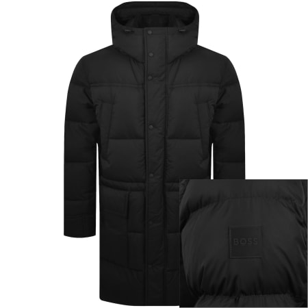 Product image for BOSS Ogengar Crinkled Nylon Jacket Black