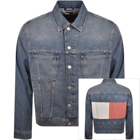 Product image for Tommy Jeans Archive Trucker Denim Jacket Blue