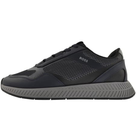 Product image for BOSS Titanium Runn Trainers Navy