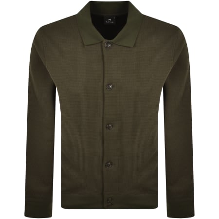 Product image for Paul Smith Casual Fit Cardigan Green