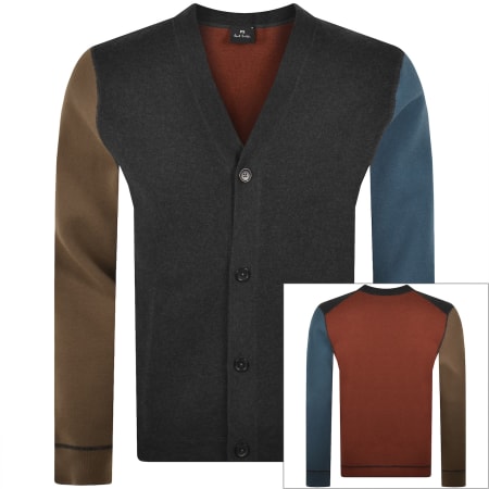 Product image for Paul Smith Casual Fit Cardigan Grey