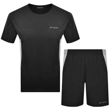 Product image for Columbia Three Pitch T Shirt And Short Set Black