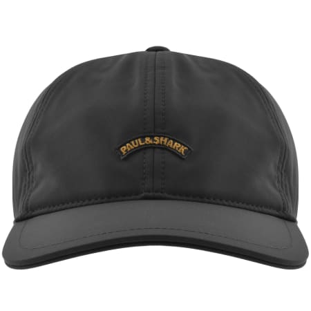 Product image for Paul And Shark Moon Badge Baseball Cap Black
