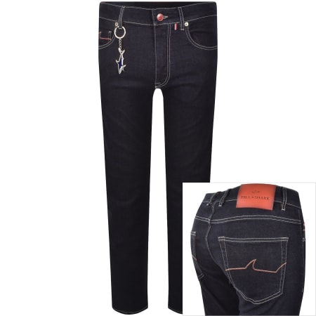 Product image for Paul And Shark Red Rivet Jeans Blue