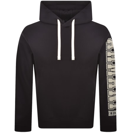 Product image for Armani Exchange Logo Hoodie Deep Navy