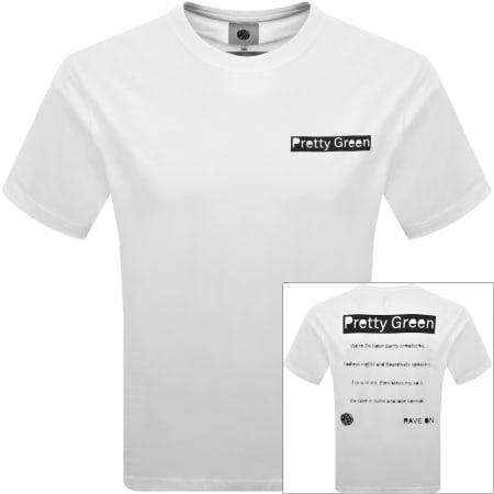 Product image for Pretty Green Boardwalk T Shirt White