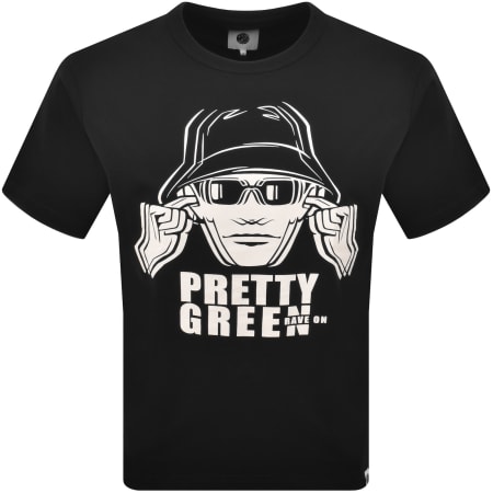 Product image for Pretty Green Overload T Shirt Black