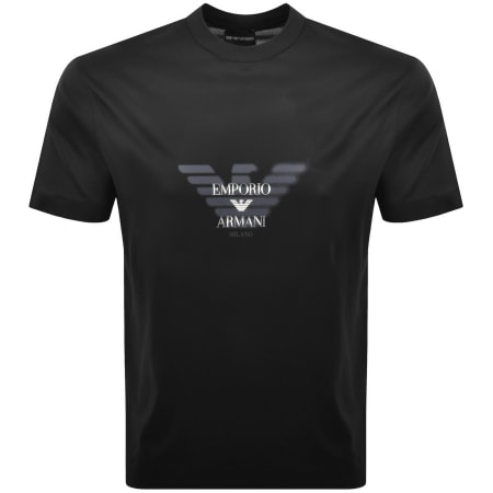 Product image for Emporio Armani Logo T Shirt Black