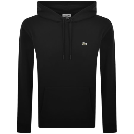 Product image for Lacoste Logo Pullover Hoodie Black