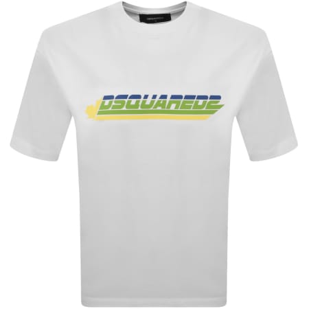 Product image for DSQUARED2 Loose Fit T Shirt White
