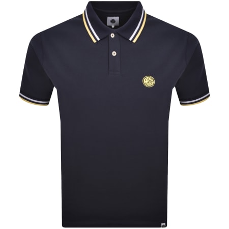 Product image for Pretty Green Brockwell Polo T Shirt Dark Blue