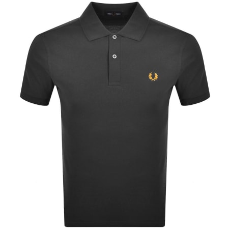Product image for Fred Perry Knit Polo T Shirt Grey
