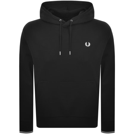 Product image for Fred Perry Tipped Hoodie Black