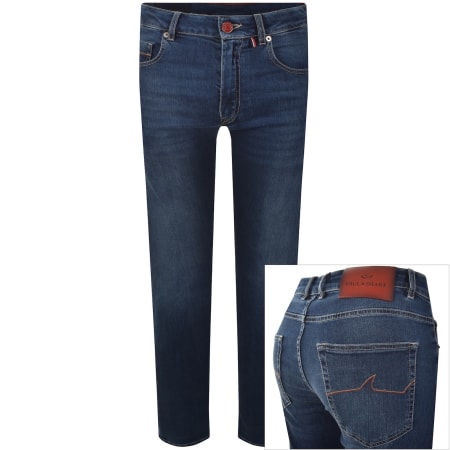 Product image for Paul And Shark Red Rivet Jeans Blue
