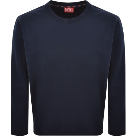Product image for Diesel Willy D Core Lightweight Sweatshirt Blue
