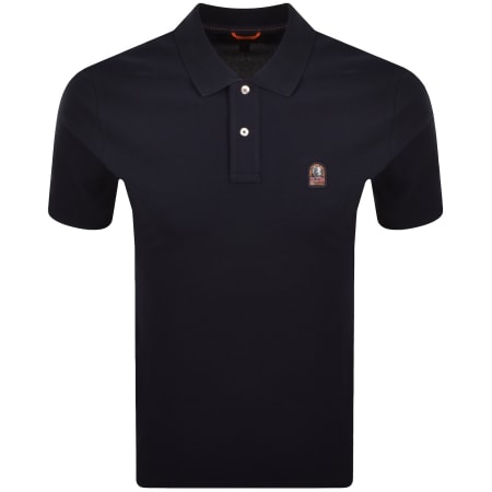 Product image for Parajumpers Wellington Polo T Shirt Navy