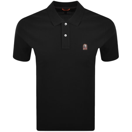 Product image for Parajumpers Wellington Polo T Shirt Black