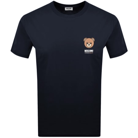 Product image for Moschino Bear T Shirt Navy