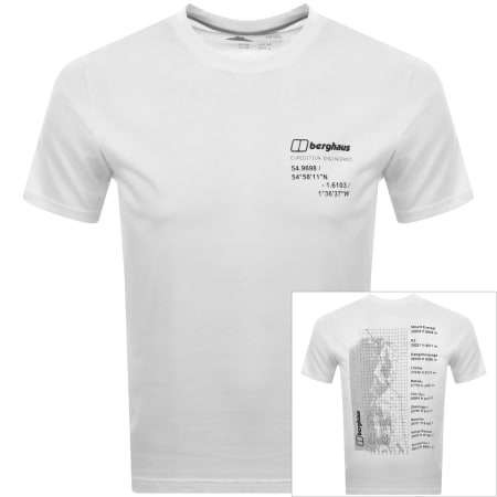 Product image for Berghaus Mount 10 T Shirt White