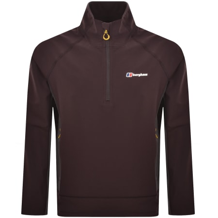 Product image for Berghaus Wavertree Half Zip Jacket Dark Purple
