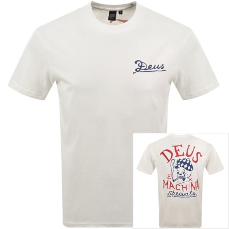 Product image for Deus Ex Machina Bobskull T Shirt White