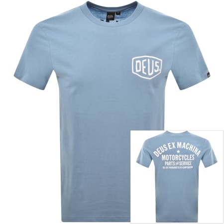 Product image for Deus Ex Machina Camperdown Address T Shirt Blue