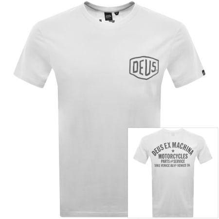 Product image for Deus Ex Machina Venice Address T Shirt White