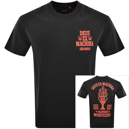 Product image for Deus Ex Machina San Paulo Ceramic T Shirt Black