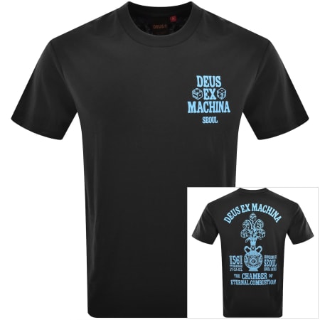 Product image for Deus Ex Machina Seoul Ceramic T Shirt Black