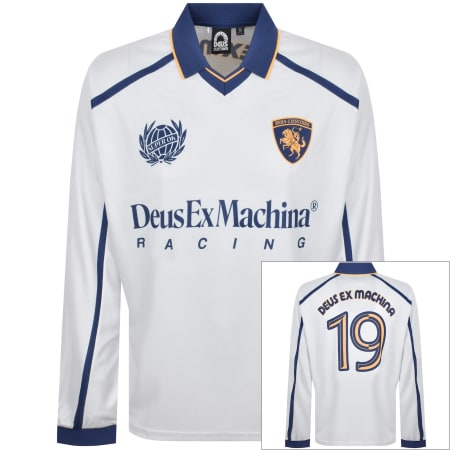Product image for Deus Ex Machina Galactico Moto Jersey White