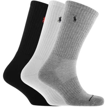 Product image for Ralph Lauren 3 Pack Classic Sport Socks