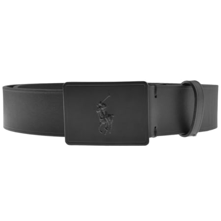 Product image for Ralph Lauren Plaque Casual Belt Black