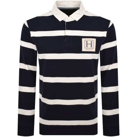 Product image for Hackett Heritage Stripe Rugby Polo Old Navy